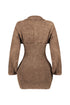 Natasha Mineral Washed Corset Mini Dress